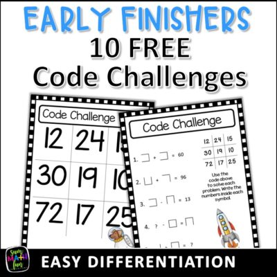 Early Finishers Solved! No More, “I’m Done!”