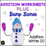 winter math worksheets winter math games accountability math centers