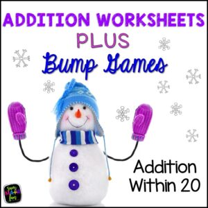 winter math worksheets winter math games accountability math centers