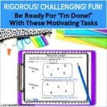 early-finishers-fast-enrichment-homework-math-challenges-tasks-gifted #earlyfiishers #fastfinishers #mathhomework #mathenrichme