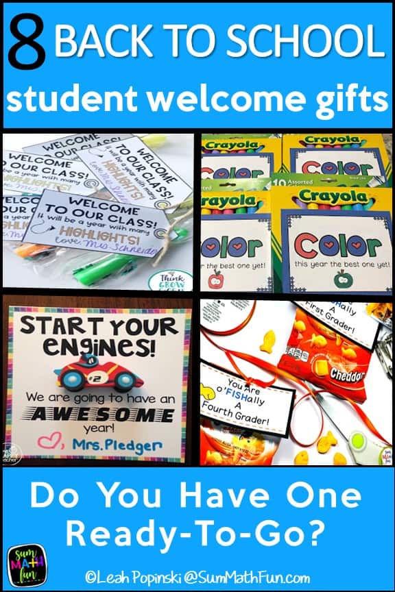 8 Creative, Easy, Fast Back to School Student Gifts