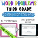 Word Problems 3rd Grade Multi-Step & Differentiated - Sum Math Fun