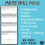 word-problems-winter-multi-step-graphic-organizer #3rdgrade #wordproblems #graphicorganizer