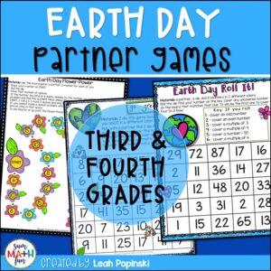 earth-day-math-games-3rd-4th-grades #earthdaymath #earthdaygames