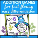 addition-games-halloween-monsters-first-fact-fluency #additiongames #halloweenmathgames #firstgrade