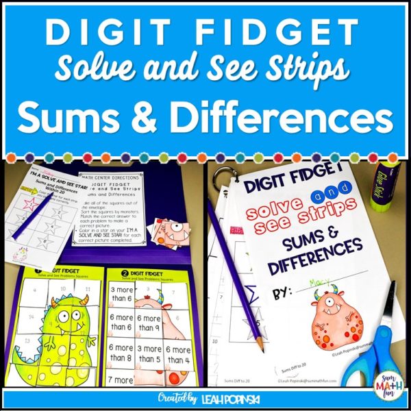 fact-fluency-activities-first-grade-kindergarten-motivational #addition #subtraction #factfluency