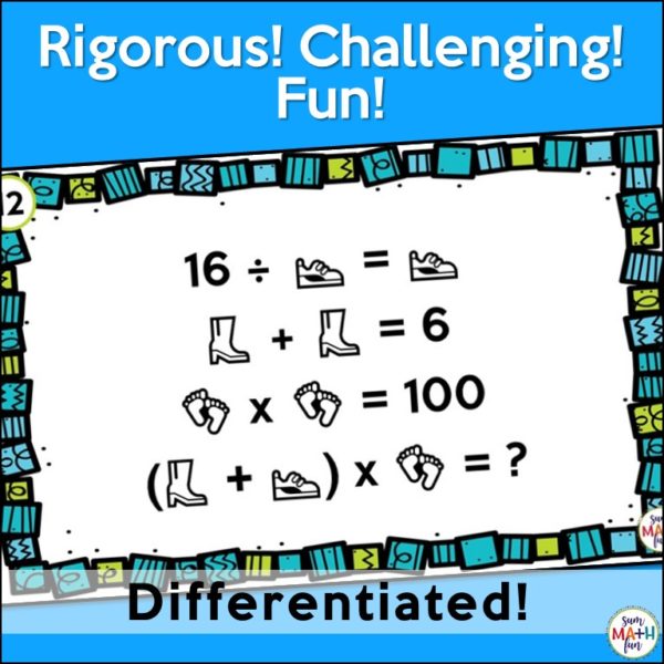 early-finishers-gifted-math-challenges-algebra-computation #earlyfinishers #giftedmath #mathchallenges