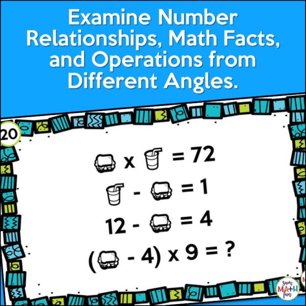 early-finishers-gifted-math-challenges-algebra-computation #earlyfinishers #giftedmath #mathchallenges