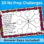 early-finishers-task-cards-problem-solving-4th-math-challenges #earlyfinishers #taskcards #mathchallenges