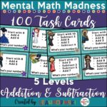 Mental Math Madness Cover