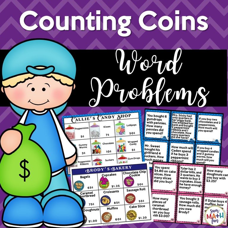 Money Word Problems – Financial Literacy