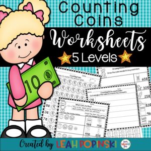 Counting Money Worksheets - Differentiated