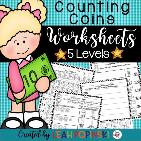 Money Worksheets SumMathFun cover