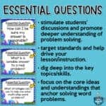 Winter Word Problems - Differentiated problem solving practice #wordproblems #problemsolving #4thmath