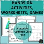 kindergarten-shapes-three-dimensional-hands-on #kindergartenmath#kindergartenshapes