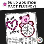 Valentine Addition Facts Games