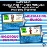 end-of-the-year-fourth-grade-math #endoftheyear #fourthgrade #math