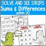fact-fluency-activities-first-grade-kindergarten-motivational #addition #subtraction #factfluency