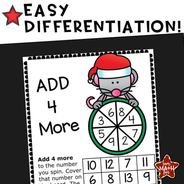 christmas-addition-games-no-prep #christmas #addition #games #noprep