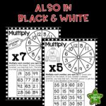 christmas-multiplication-facts #christmas #multiplication #facts