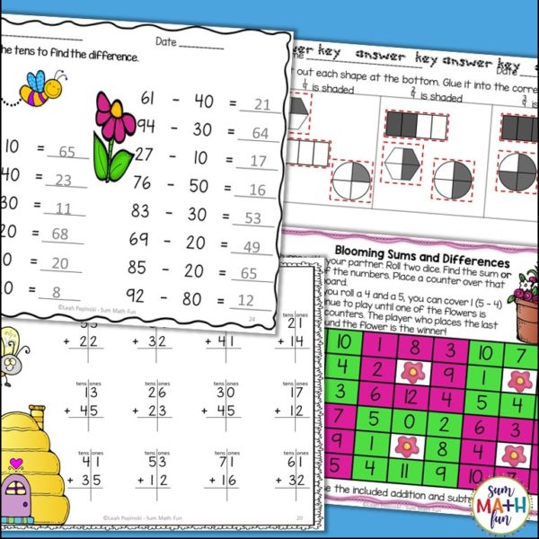 march-math-activities-worksheets #march #math #activities #worksheets