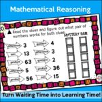 early-finishers-task-cards-problem-solving-4th-math-challenges #earlyfinishers #taskcards #mathchallenges