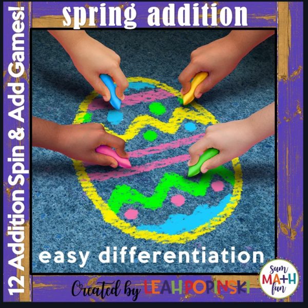 spring-easter-addition-games #spring #easter #addition #games