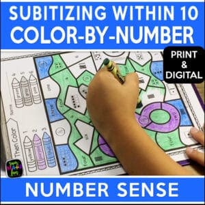 Color-by-number-subitizing-kindergarten-1st-grade