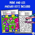 subitizing-color-by-number-recognition-activities-ten-frames #subitizing #numberrecognition #kindergarten #firstgrade