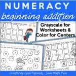 Beginning of year math number activities. #mathactivities #addition #subtraction #fact #fluency