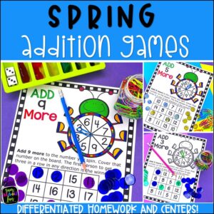 spring-addition-games #spring #addition #games