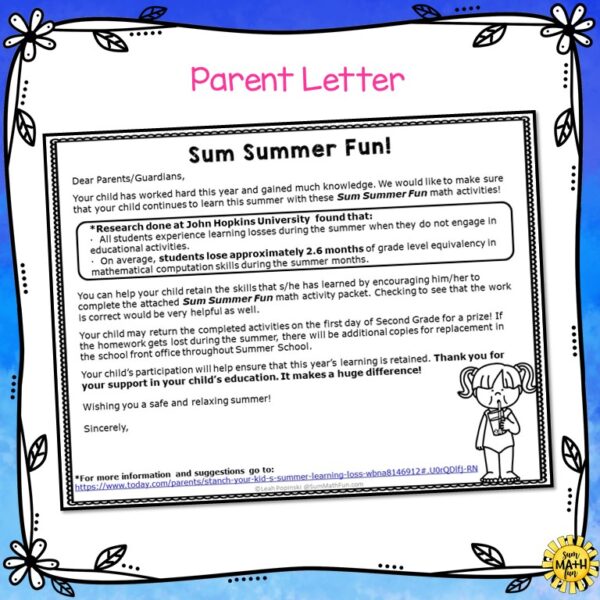 first-grade-summer-activities #firstgrade #summer #activities