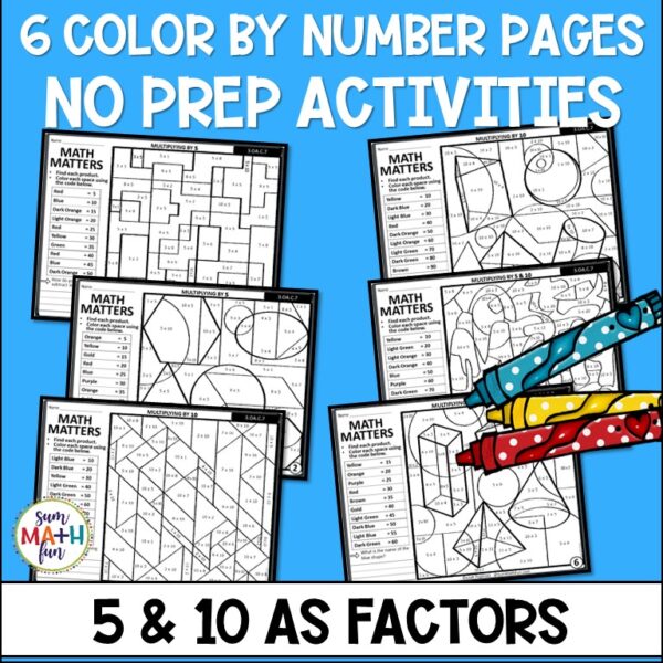 multiplication-worksheets-color-by-number-using-5-and-10-as-factors