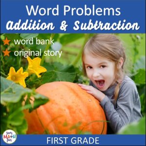 Thanksgiving-word-problems-1st-word-bank #1stgrademath #Thanksgivingactivity #problemsolving