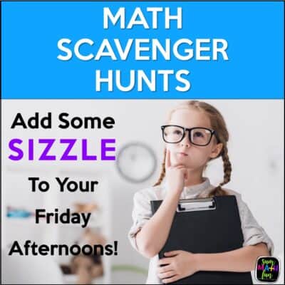 Math Scavenger Hunts – Fun Fridays On Fire!
