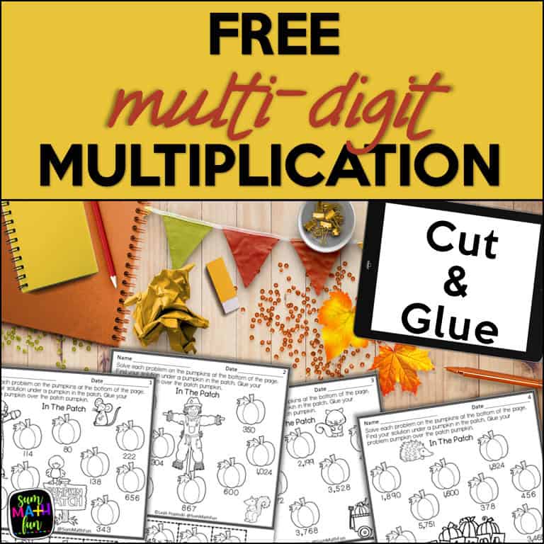 free-multiplication-worksheets-multi-digit #multiplication #freeworksheets #multiplicationworksheets