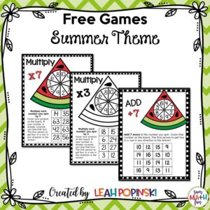 free-summer-addition-multiplication-games #summergames #freegames #additiongames #multiplicaitongames