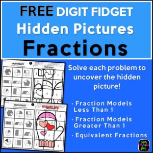 free-fraction-worksheets #freeprintables #freefractionworksheets