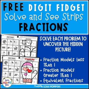 free-fraction-worksheets #freeprintables #freefractionworksheets