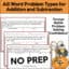 Thanksgiving Word Problems - Addition and Subtraction-2nd Grade ...