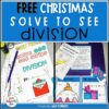 Free Christmas Division with Remainders Hidden Pictures | Digit Fidget ...