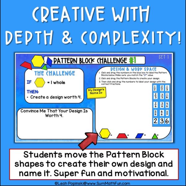 equivalent-fractions-digital-interactive-3rd-4th-5th #equivalentfractions