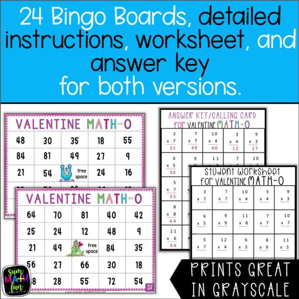 multiplication-Valentine-bingo-digital-print