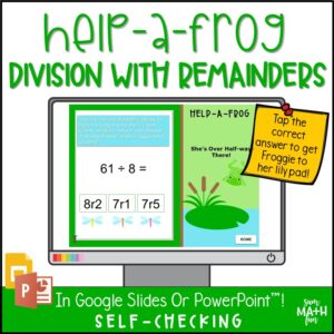 division-with-remainders-digital-game-self-checking #division #divisionwithremainders