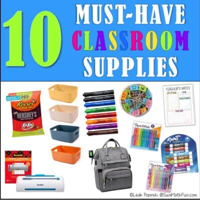 Get Class Ready: 10 Must-Have Back to School Supplies for Every Teacher
