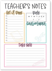 Teacher Notepad