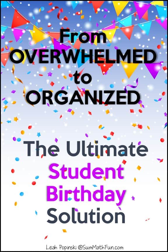 An Effortless Student Birthday Management System