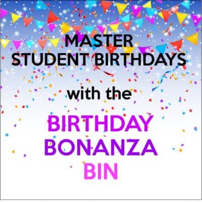 Cover photo for blog post about how to manage student birthdays in the classroom.