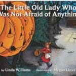 The Little Old Lady Who Was Not Afraid of Anything cover by Linda Williams, Halloween sequencing story