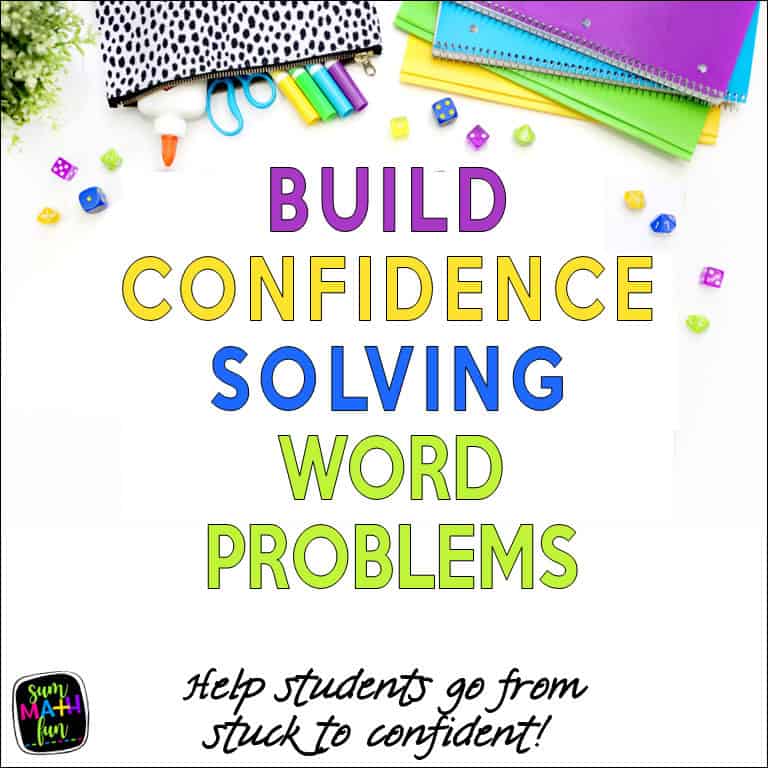 No Problem graphic organizer for word problems